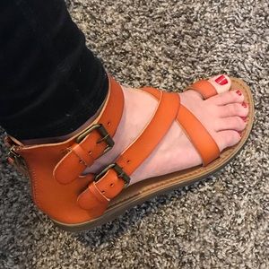 Strappy sandals